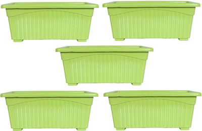 The Ubals Plant Container Set(Pack of 4, Plastic)