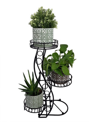 Acrylic Design Art Plant Container Set(Metal)