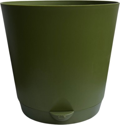 Hug A Plant Krish 25 Self Watering Plastic Pot Plant Container Set(Plastic)