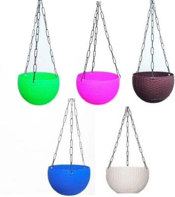 Thegreenheart Plant Container Set(Pack of 5, Plastic)