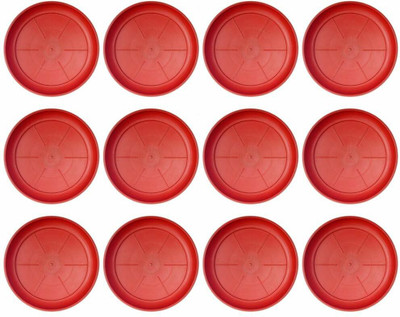 VirajSanchi Plant Container Set(Pack of 12, Plastic)