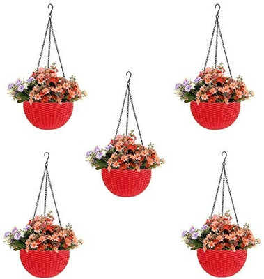 Thegreenheart Plant Container Set(Pack of 5, Plastic)