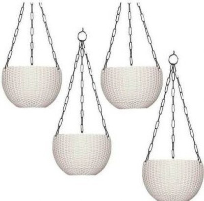 Besttrader Plant Container Set(Pack of 3, Plastic)