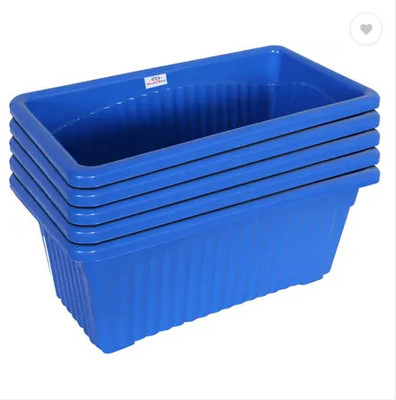 podhghar Podhghar Jupiter Pot Plant Container Set(Pack of 5, Plastic)