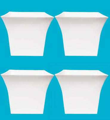 SNSHOPEE (Pack of 4) Plant Container Set(Pack of 4, Plastic)