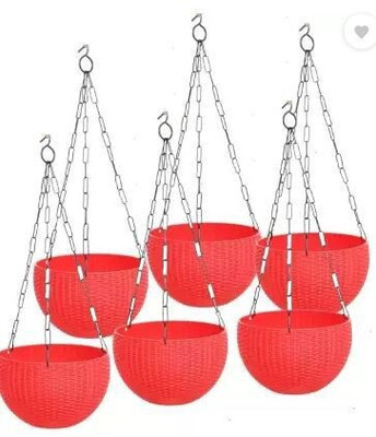 Besttrader Plant Container Set(Pack of 5, Plastic)
