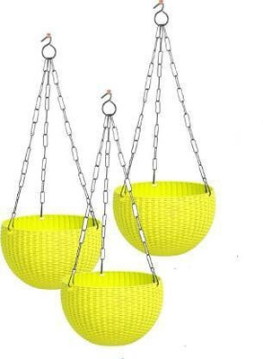 VirajSanchi Best Plant Container for Indoor and Outdoor need Plant Container Set(Pack of 3, Plastic)