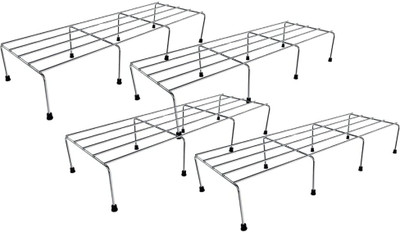 Lifetime Anti-Rust Metal Plant Stand Heavy Duty Planter Holder Plant Container Set(Pack of 4, Metal)