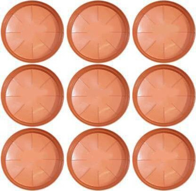 VirajSanchi Virajsanchi Plant Container Plant Container Set(Pack of 9, Plastic)