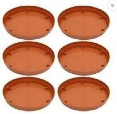 VirajSanchi Virajsanchi Plant Container Set(Pack of 6, Plastic)