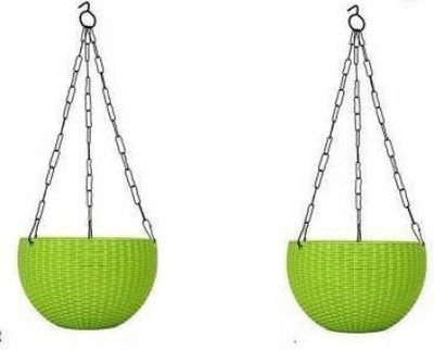 VirajSanchi Best Plant Container for Indoor and Outdoor need Plant Container Set(Pack of 2, Plastic)