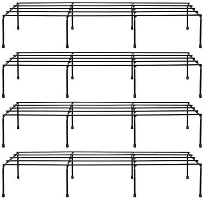 METALCRAFTS Premium plant stand for office / balcony / terrace Plant Container Set(Pack of 4, Metal)