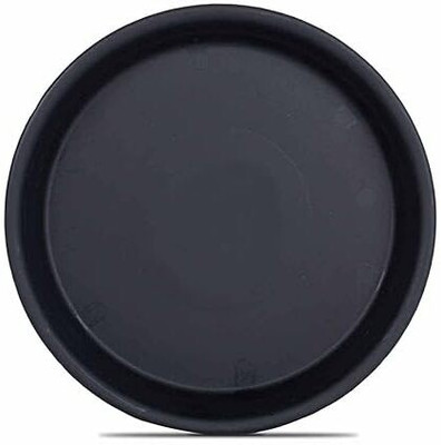 KUMUDAM Heavy Duty Planter Pot Bottom Plate Suitable For 10 inch Pot Plant Container Set(Pack of 10, Plastic)