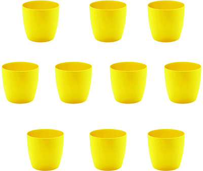 Virajsanchi Enterprises Plant container 03 Plant Container Set(Pack of 10, Plastic)