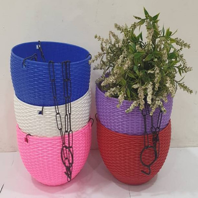 Besttrader Plant Container Set(Pack of 3, Plastic)