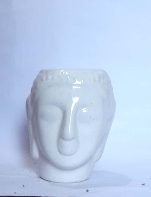 agarwals enterprises BUDDHA CERAMIC POT Plant Container Set(Ceramic)