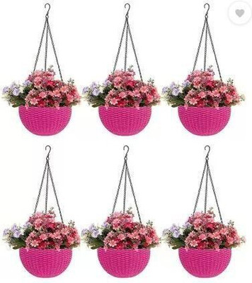 Funtastik Plant Container Set(Pack of 5, Plastic)