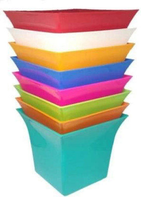 blooming furnancy i99 Plant Container Set(Pack of 9, Plastic)