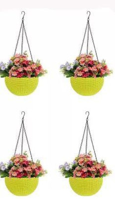 Besttrader Plant Container Set(Pack of 4, Plastic)