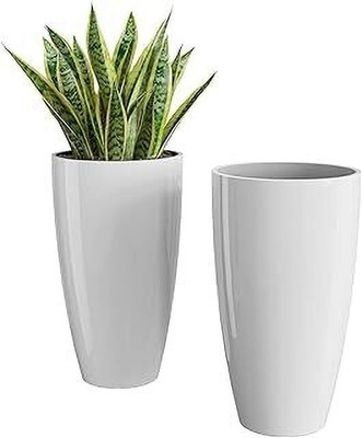 Funtastik Plant Container Set(Pack of 2, Plastic)