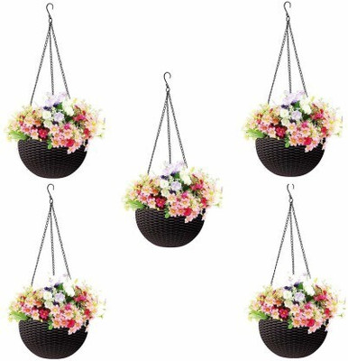 Besttrader Plant Container Set(Pack of 5, Plastic)