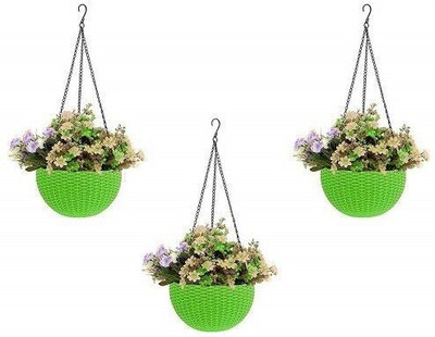 Besttrader Plant Container Set(Pack of 3, Plastic)