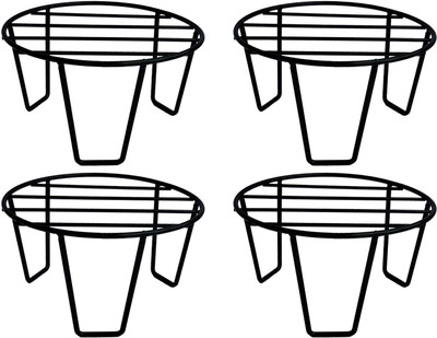 JH CRAFTY flowerpot/plant stand Plant Container Set(Pack of 4, Metal)
