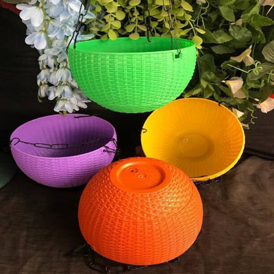 CACTUS VARIETIES Plant Container Set(Pack of 3, Plastic)