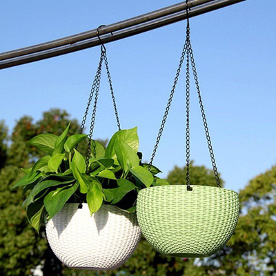 VirajSanchi Virajsanchi Plant Container Plant Container Set(Pack of 2, Plastic)