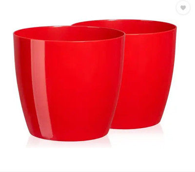 podhghar Plant Container Set(Pack of 2, Plastic)
