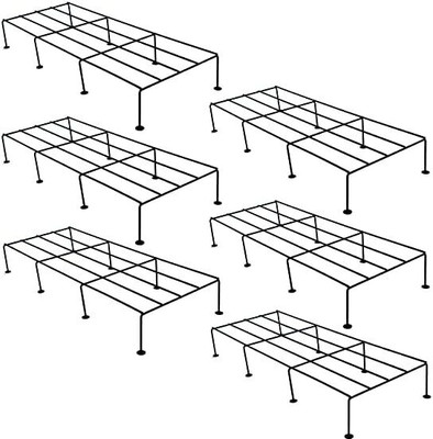 Blessy Plant Container Set(Pack of 6, Metal)