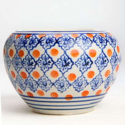 Saras Aajeevika Plant Container Ceramic Plant Container Set(Ceramic)