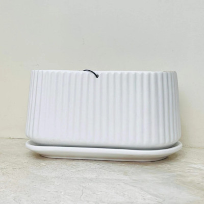 Bharat Pushpam Bharat Pushpam RC13 Plant Container Set(Ceramic)