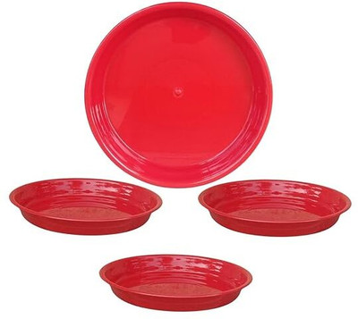 KUMUDAM Plant Container Set(Pack of 3, Plastic)