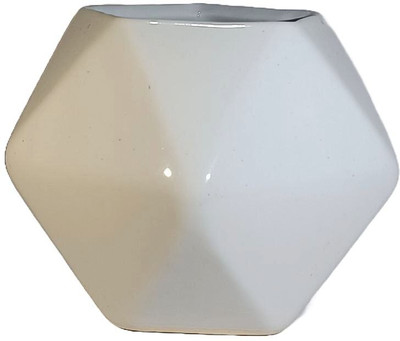 NUZZ glossy pentagon Plant Container Set(Ceramic)