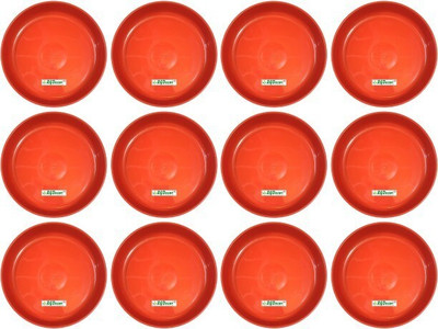 VirajSanchi Virajsanchi Plant Container Set(Pack of 12, Plastic)