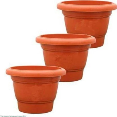 god of goods Plant Container Set(Pack of 3, Plastic)