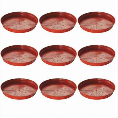VirajSanchi Plant Container Set(Pack of 9, Plastic)