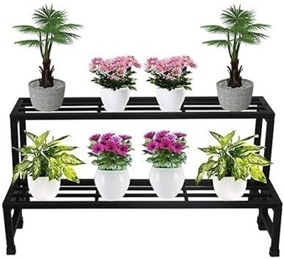 POTSTAND 2 STEP PLANTER STAND Plant Container Set(Metal)