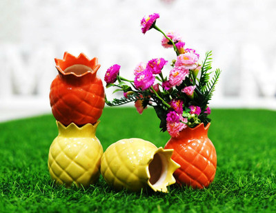 hc the crafts Plant Container Set(Pack of 4, Ceramic)