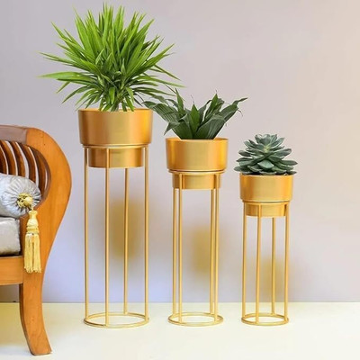 Crafty Creation Plant Container Set(Metal)
