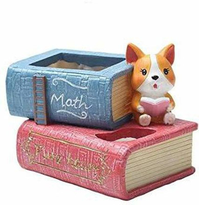 guuchuu Resin Cute Book Succulent Planter Pot (Pot Only Plant not Included) Plant Container Set(Plastic)