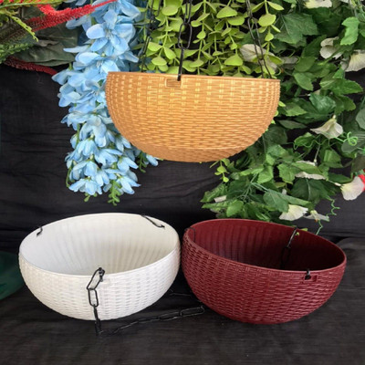 god of goods Plant Container Set(Pack of 3, Plastic)