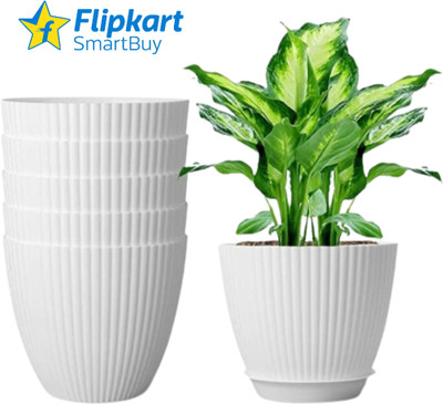 Flipkart SmartBuy Plant Container Set(Pack of 5, Plastic)