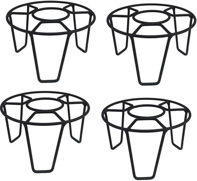 Vaishno Plant Container Set(Pack of 4, Metal)