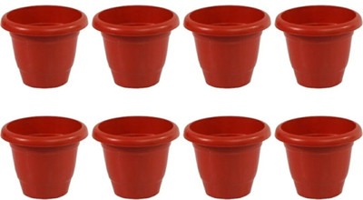 Besttrader Plant Container Set(Pack of 8, Plastic)
