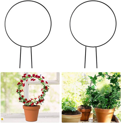 MEENA ENTERPRISES Round Shape Plant Container Set(Metal)