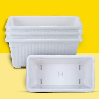 LA' MONARCA Plant Container Set(Pack of 4, Plastic)
