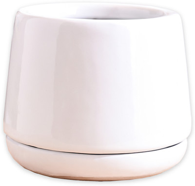 UGAOO Monsoon Medley Ceramic White Planter Plant Container Set(Ceramic)