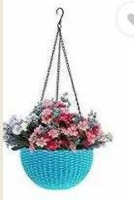 Besttrader Virajsanchi Hanging Pot Pack of 6 Plant Container Set(Pack of 6, Plastic)